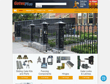 Tablet Screenshot of gatesplus.com.au